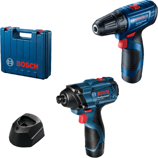 Bosch GSR 120-Li akkus fúró-csavarozó + GDR 120-Li akkus ütvecsavarozó termék fő termékképe